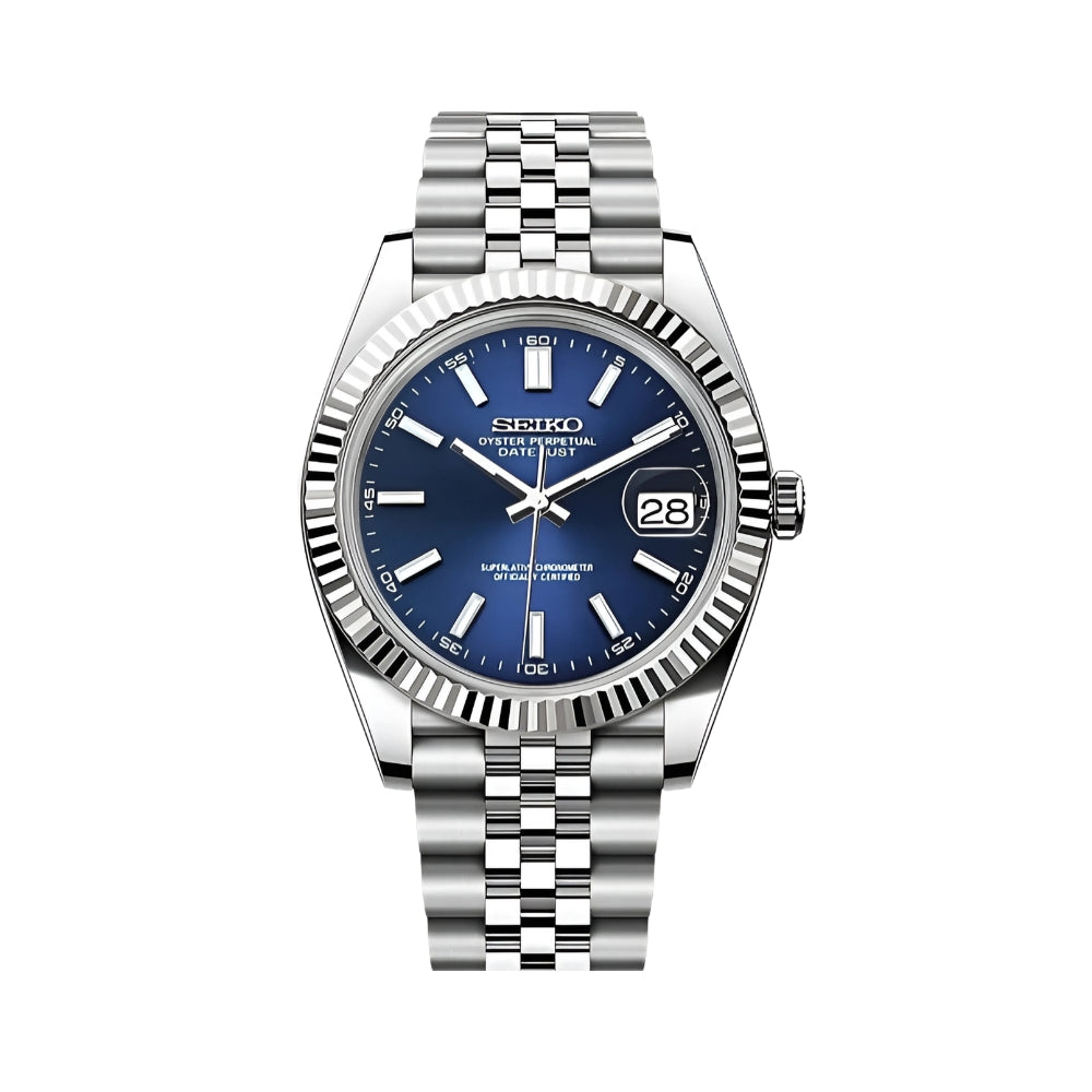 Sunburst Date - Navy Blue