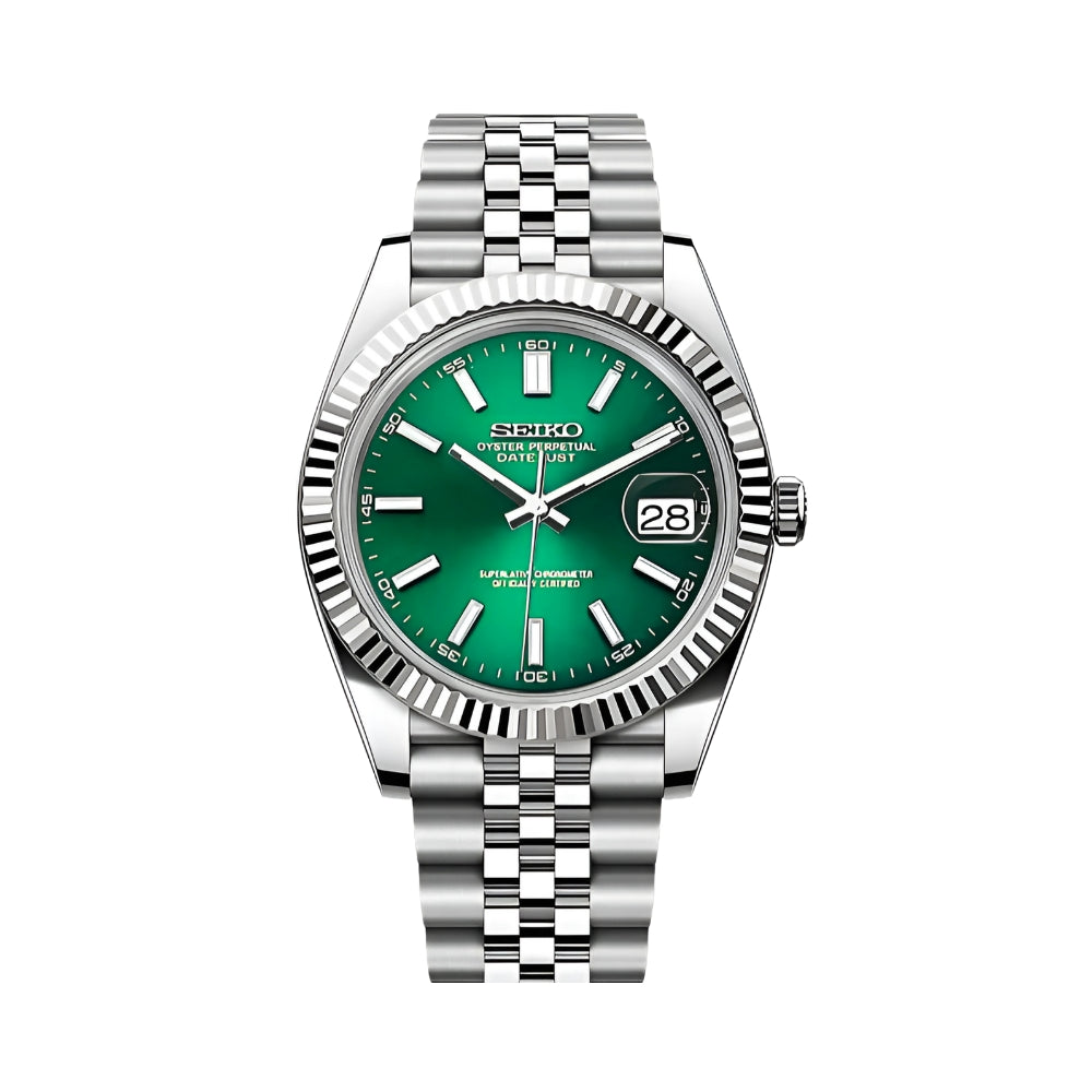 Sunburst Date - Emerald Green