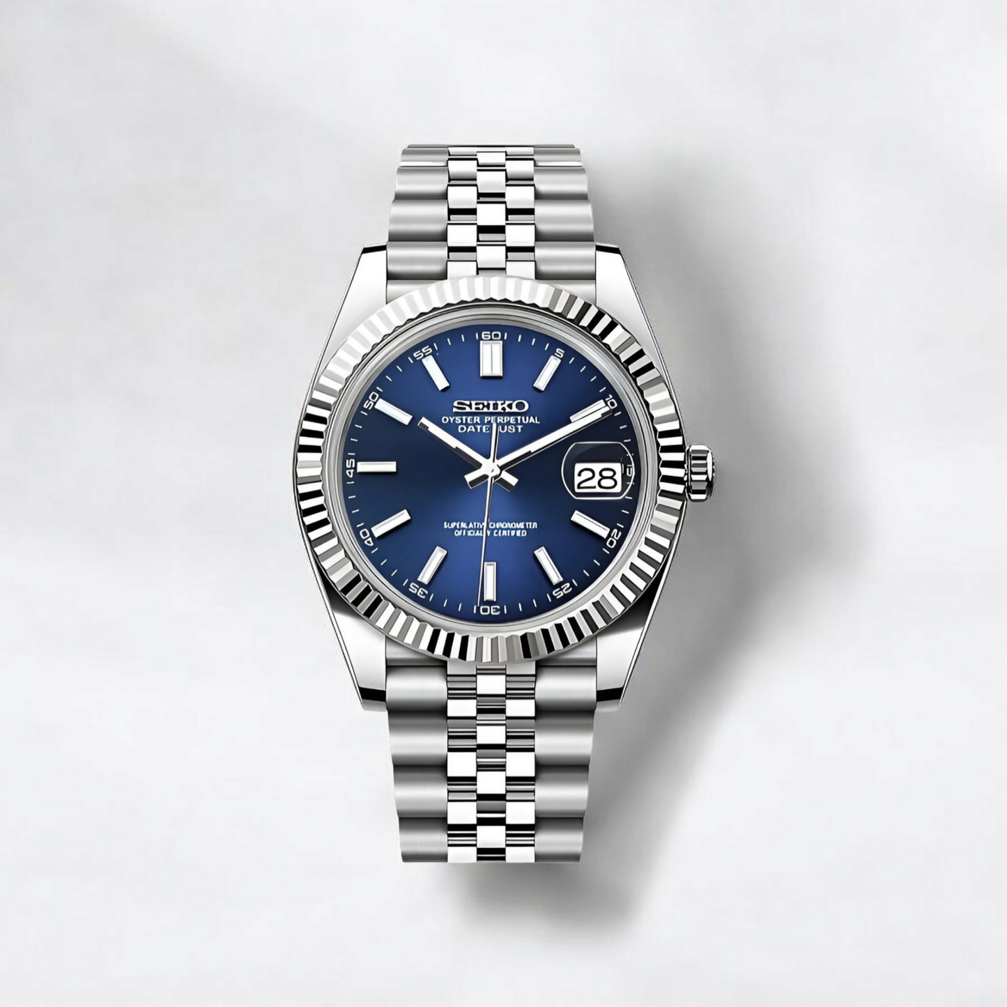 Sunburst Date - Navy Blue
