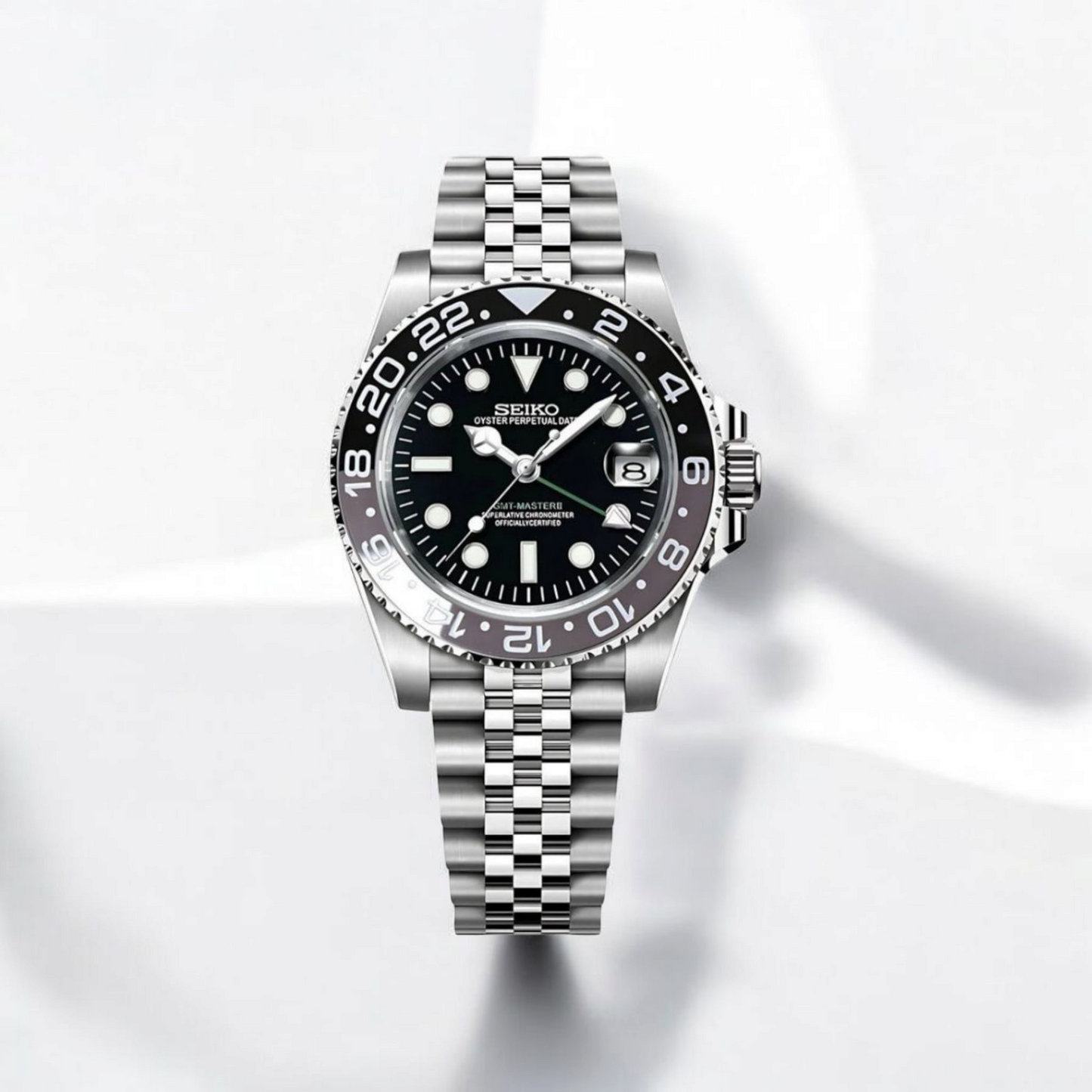 Bruce Wayne GMT Seiko Mod