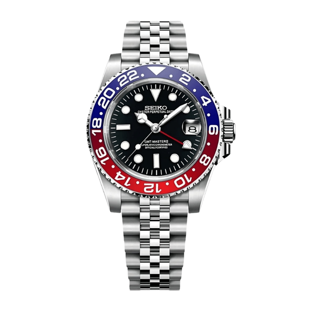 Pepsi GMT Seiko Mod
