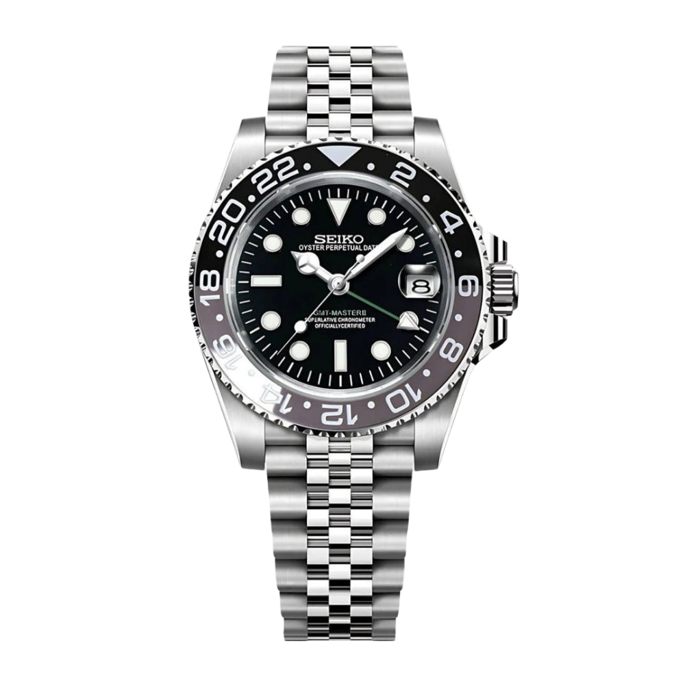 Bruce Wayne GMT Seiko Mod