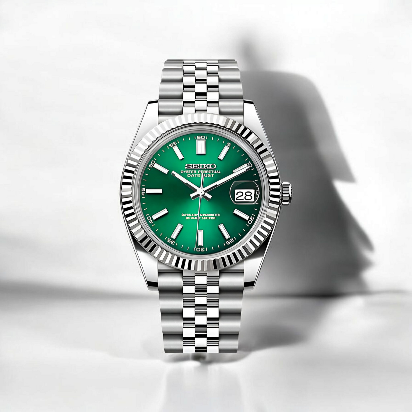 Sunburst Date - Emerald Green