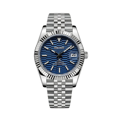 Motif Date - Deep Blue
