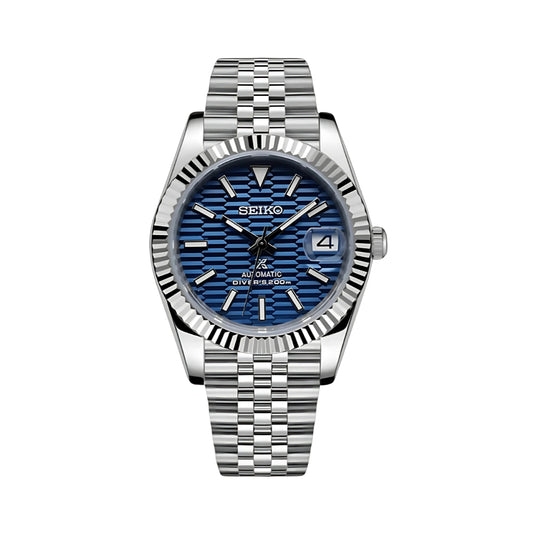 Motif Date - Deep Blue