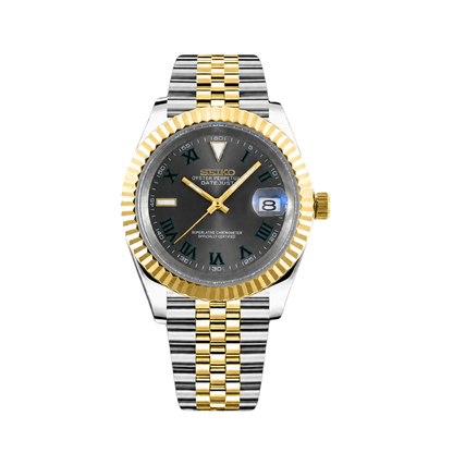 Wimbledon Mod - Two Tone Yellow Gold
