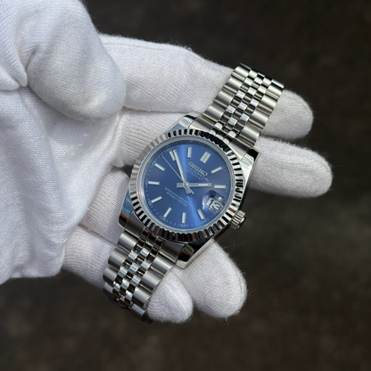 Sunburst Date - Navy Blue