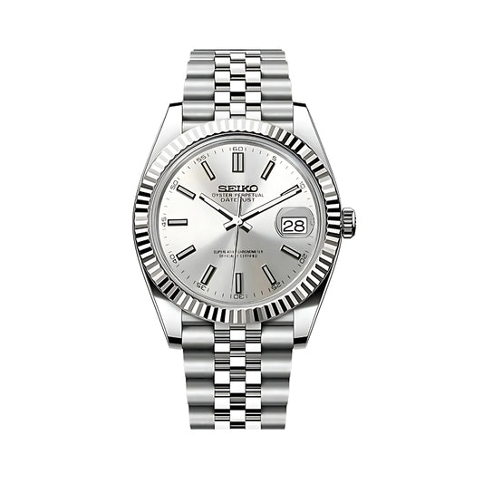 Sunburst Date - Sterling Mist