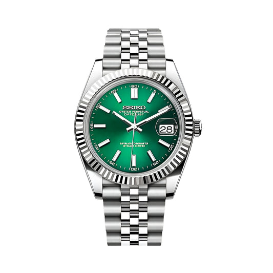 Sunburst Date - Emerald Green