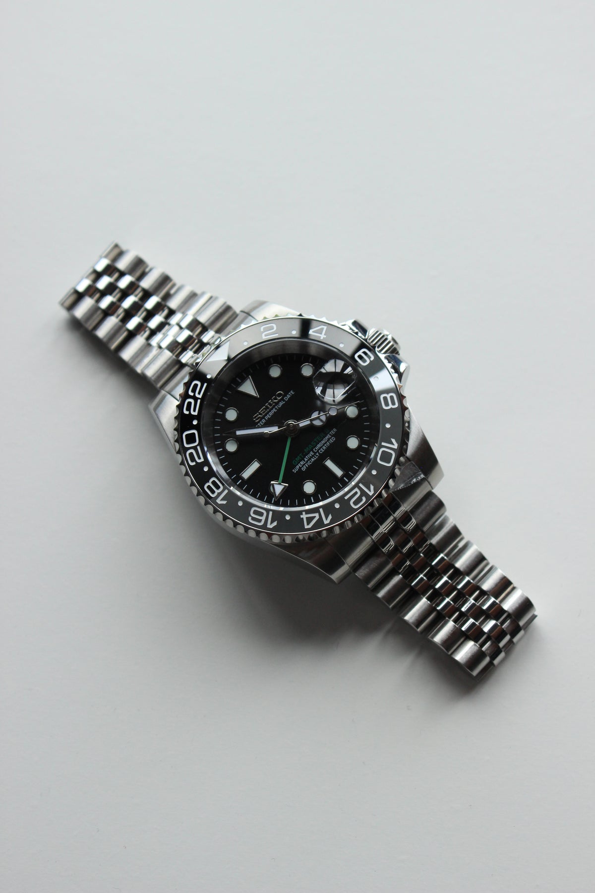 Bruce Wayne GMT Seiko Mod