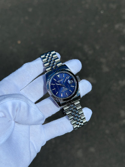 Motif Date - Deep Blue