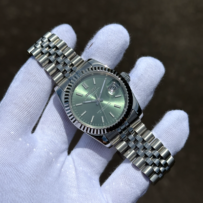 Sunburst Date - Olive Green
