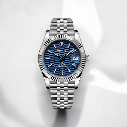 Motif Date - Deep Blue