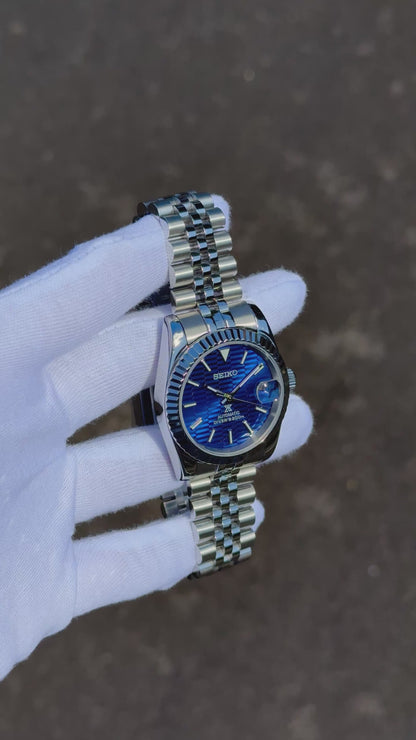 Motif Date - Deep Blue