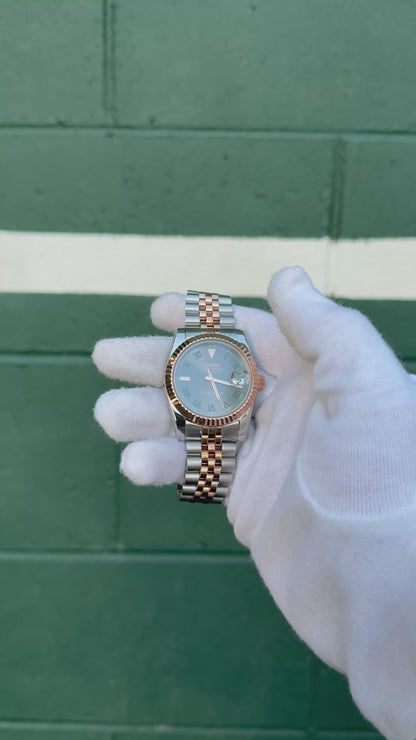 Wimbledon Mod - Two Tone Rose Gold
