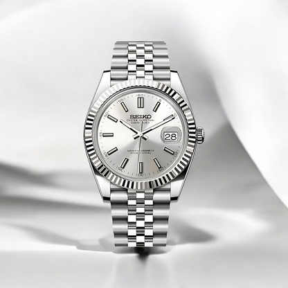 Sunburst Date - Sterling Mist